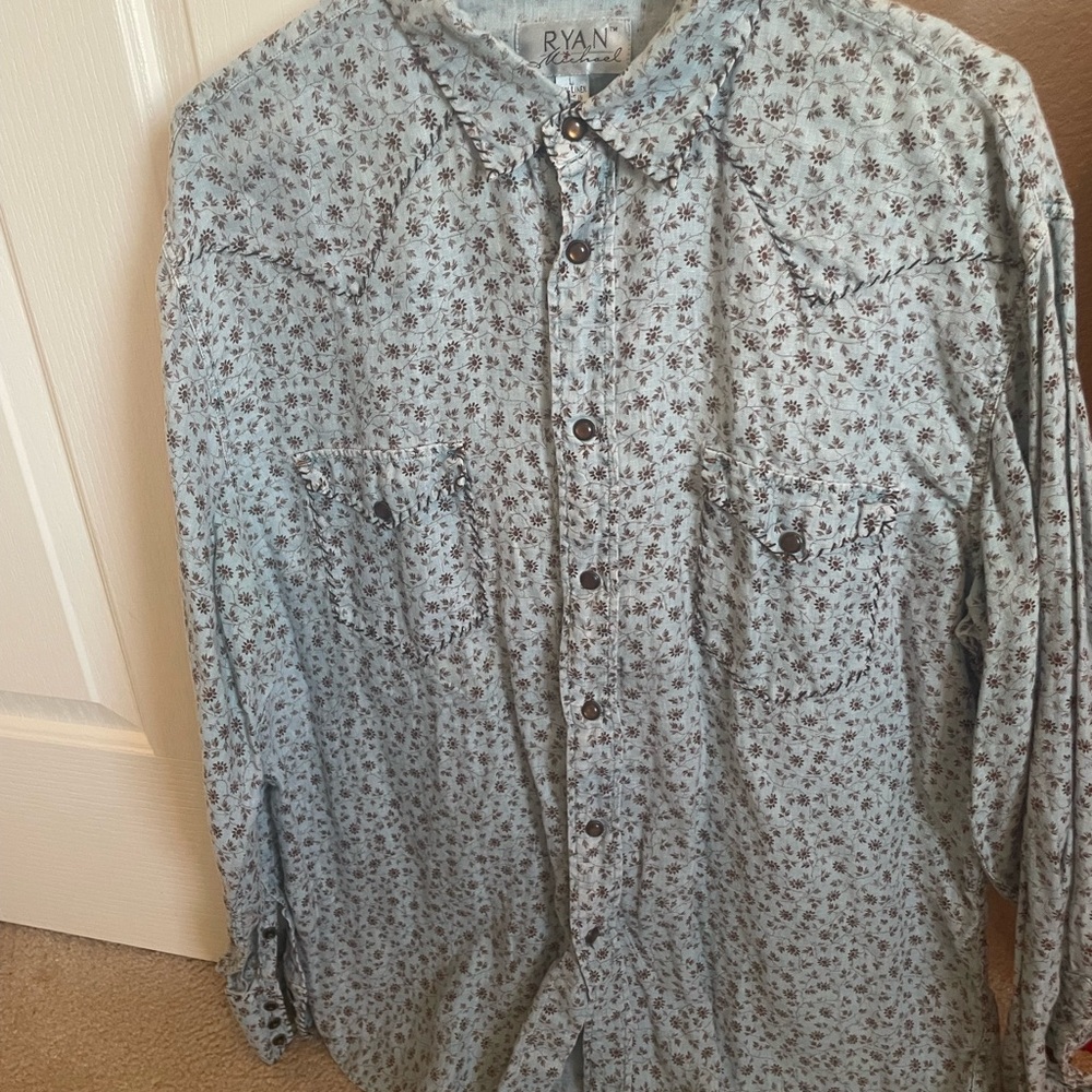 Ryan Floral Button-Up Shirt